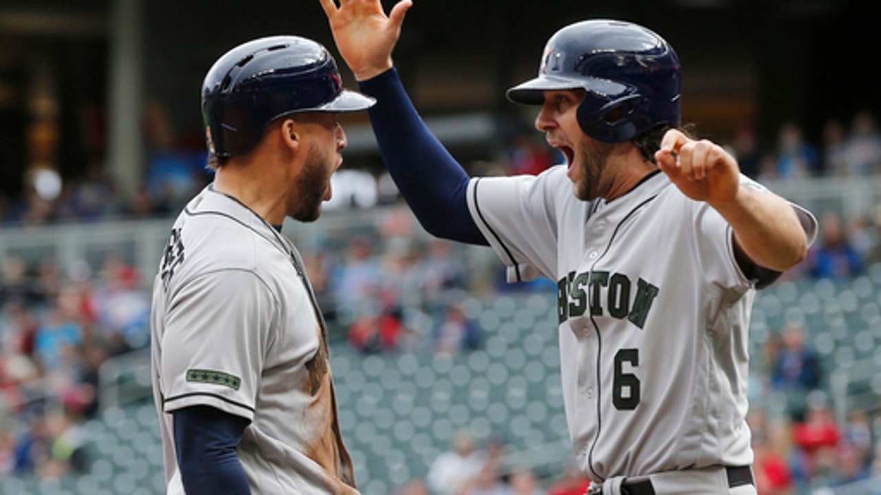 Astros rally for 11 runs in 8th inning, overwhelm Twins 16-8 (May 29, 2017)